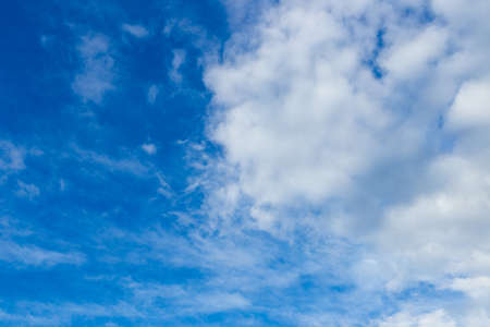 cloud on the blue skyの写真素材