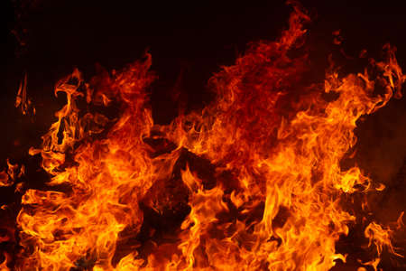 blaze fire flame texture backgroundの写真素材