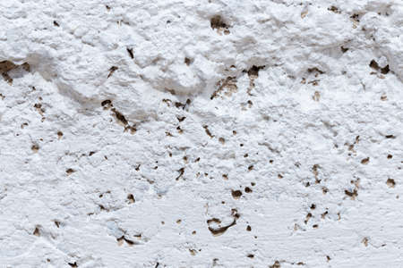 Blank concrete wall white color for texture backgroundの写真素材