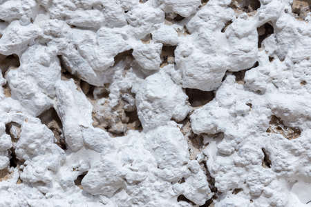 Blank concrete wall white color for texture background