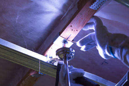 work with argon welding