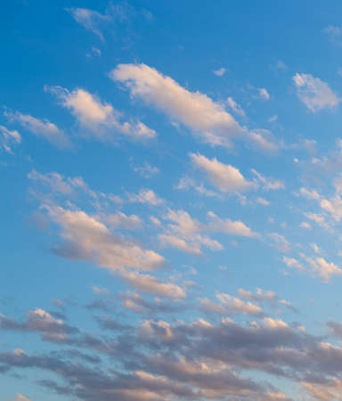clouds in the sky during sunsetの写真素材