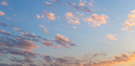 clouds in the sky during sunset