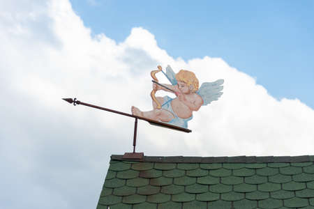 Compass on the roof