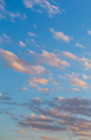 clouds in the sky during sunsetの写真素材