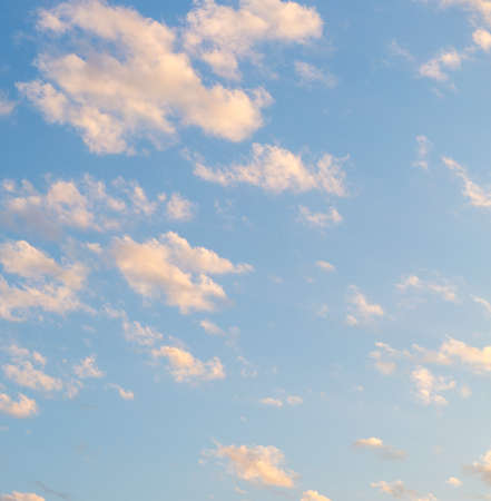 clouds in the sky during sunsetの写真素材