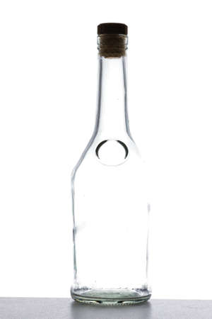 bottle on white backgroundの写真素材
