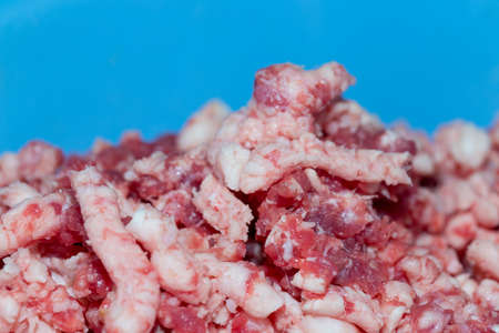 fresh beef minceの写真素材