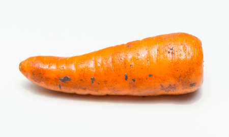 carrot on white backgroundの写真素材