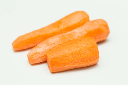 carrot on white backgroundの写真素材