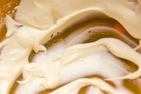 milk cream backgroundの写真素材