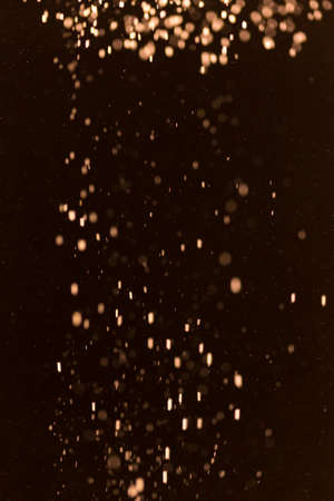 flour on black backgroundの写真素材
