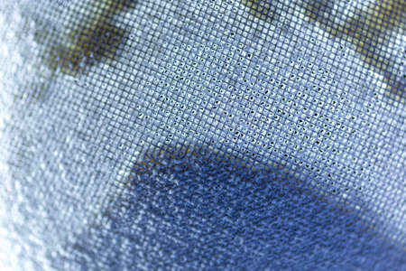 background, wheat flour stuck in a gridの写真素材