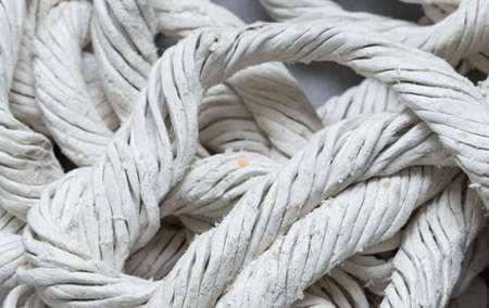 Flame-resistant ropes, ropes and cordsの写真素材