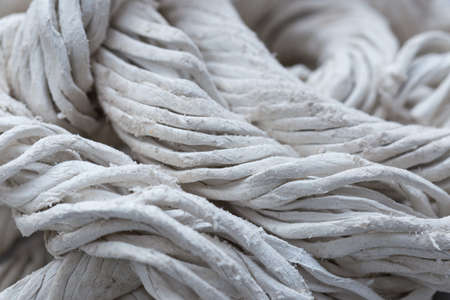 Flame-resistant ropes, ropes and cordsの写真素材