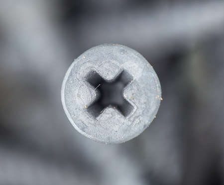 steel screws, metal screw, iron screw, screws for the background, wood screwの写真素材