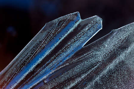 ice abstract textured backgroundの写真素材