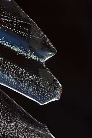ice abstract textured backgroundの写真素材