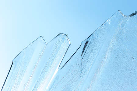 ice abstract textured backgroundの写真素材