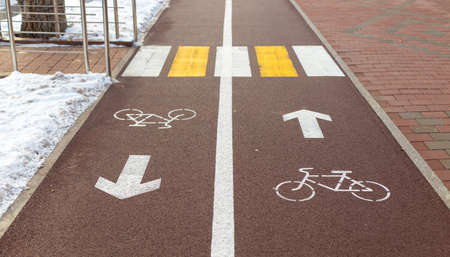 urban bike path