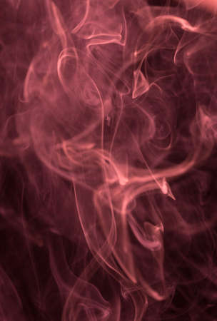 Abstract white smoke on black backgroundの写真素材