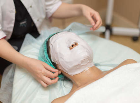 cosmetology procedure in the cosmetology room