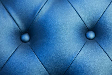 blue leather texture decorate backgroundの写真素材