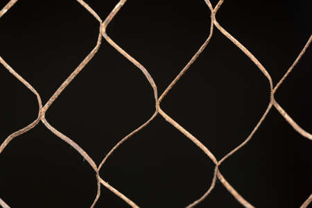 mesh, black, closeup, soft art selective focus.の写真素材