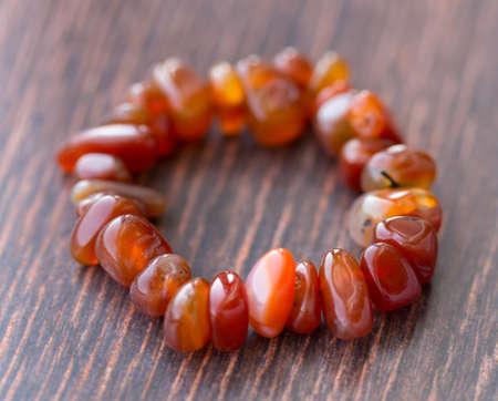 beads on the table, jewelryの写真素材