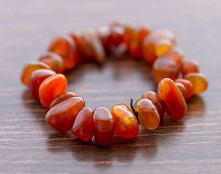 beads on the table, jewelryの写真素材