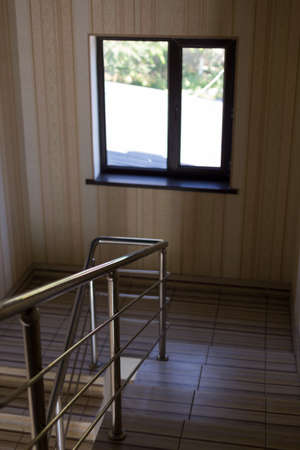 staircase leading to the first floorの写真素材