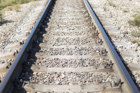 The length of the railwayの写真素材