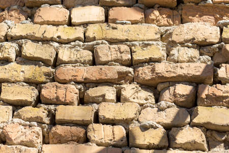 Old brick wall in a background imageの写真素材