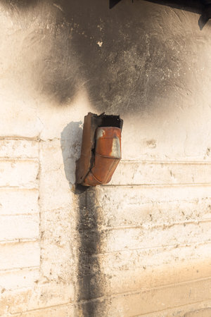 house, background texture of white lightweight concrete block, raw materials for industrial wall