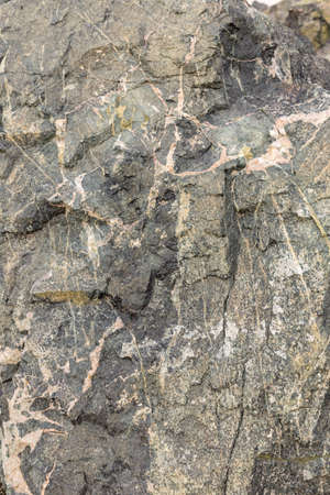beautiful mountain stone quarry on the passの写真素材