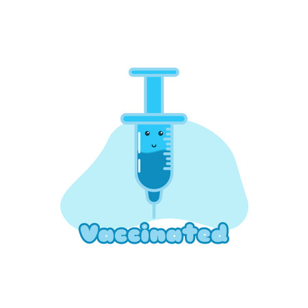 cartoon character corona virus vector illustration backgroundのイラスト素材