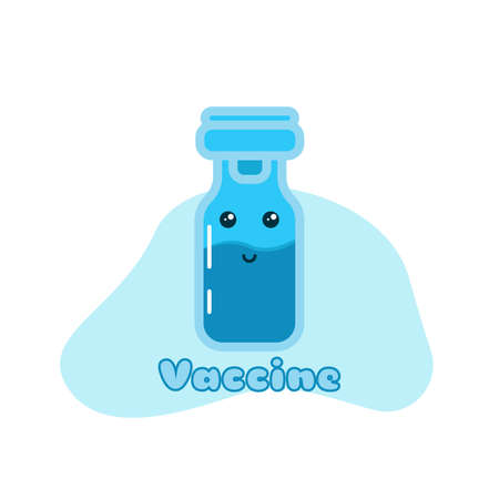 cartoon character corona virus vector illustration backgroundのイラスト素材
