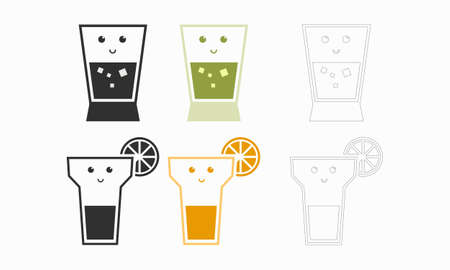 cartoon character corona virus vector illustration backgroundのイラスト素材