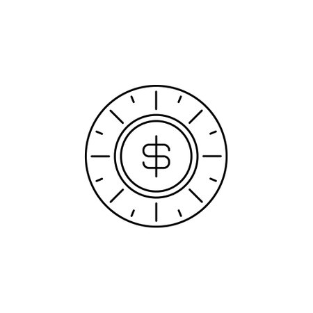 Circle Safe Icon white background. Suitable for your web icon or business applicationのイラスト素材