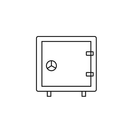 safe Icon white background. Suitable for your web icon or business applicationのイラスト素材