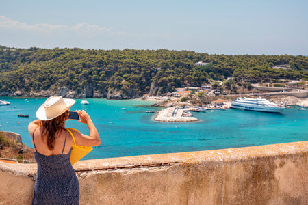 Tremiti Islands (Apulia). August 2021. Glimpse and summer landscapeのeditorial素材
