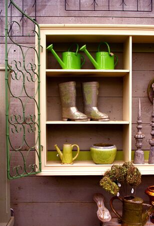 Garden Shop Displayの写真素材