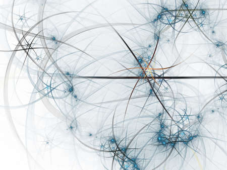 Abstract Christmas decoration background in blue color. Beautiful winter pattern with stars and...