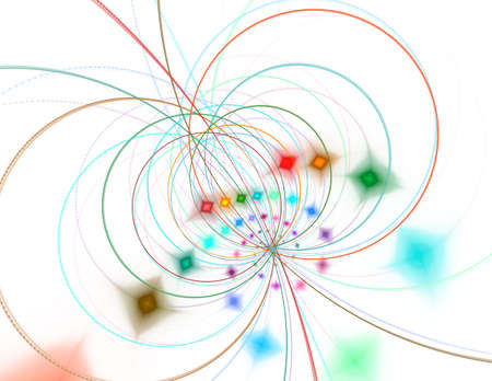 String theory. Physical processes and quantum theory. Quantum entanglement. An abstract computer...