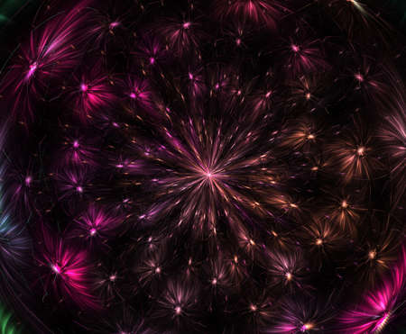 Abstract space or time travel concept background intergalactic exploration supernova. Burst of Energy. Fire plasma. Graphical Resource and Illustrationの写真素材