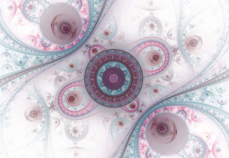 Abstract steampunk design, mechanical design, cogwheel engine. Modern fractal mechanical and...