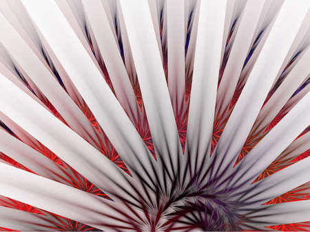 Spiral digital art. An abstract computer generated modern spiral fractal element. Pattern for creative art design. Abstract form and colors.の写真素材