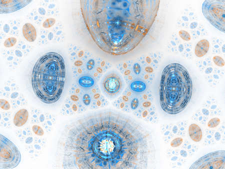 Abstract bio mitosis background. Rendered close up illustration. Background science or medical...