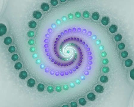 Colorful bubbles spiral vortex. Abstract multicolored background.