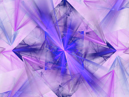 Beautiful diamond. 3d illustration, nice abstract background. Concept new technology and dynamic....